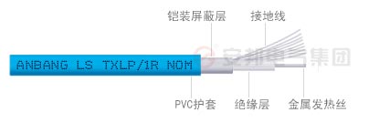 单导发热陕西电缆结构图